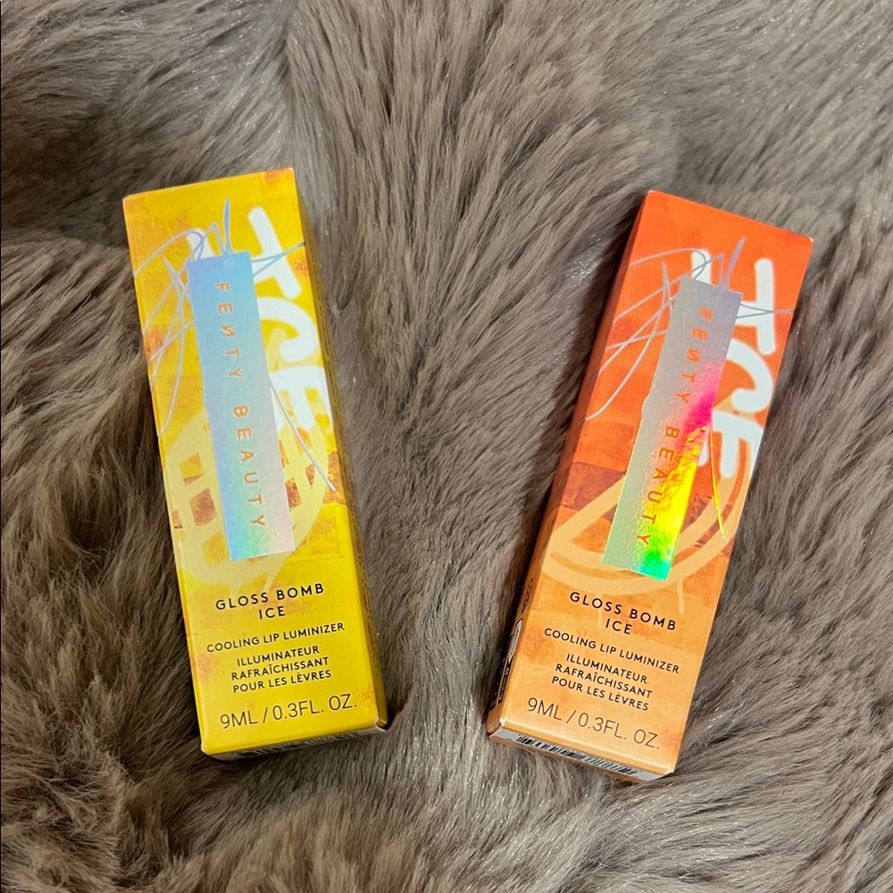 Fenty Beauty Gloss Bomb Ice set